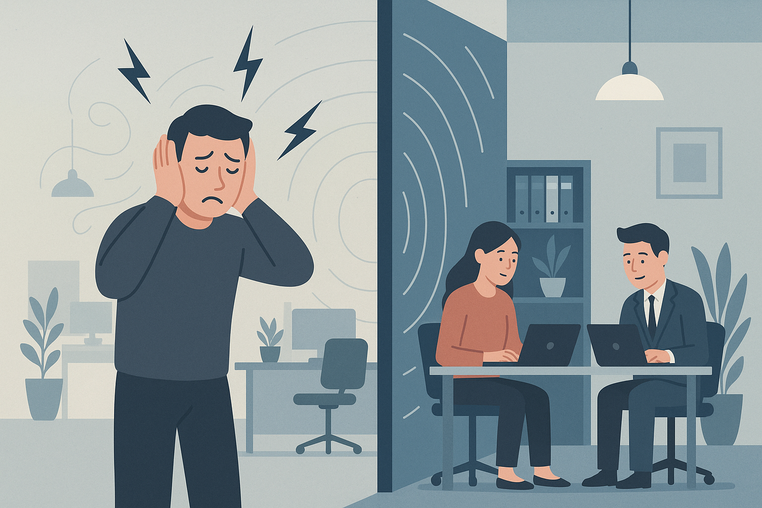 Office soundproof solution