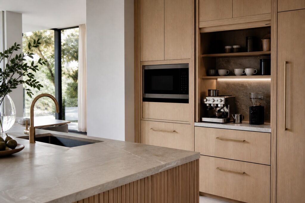 microwave cabinet